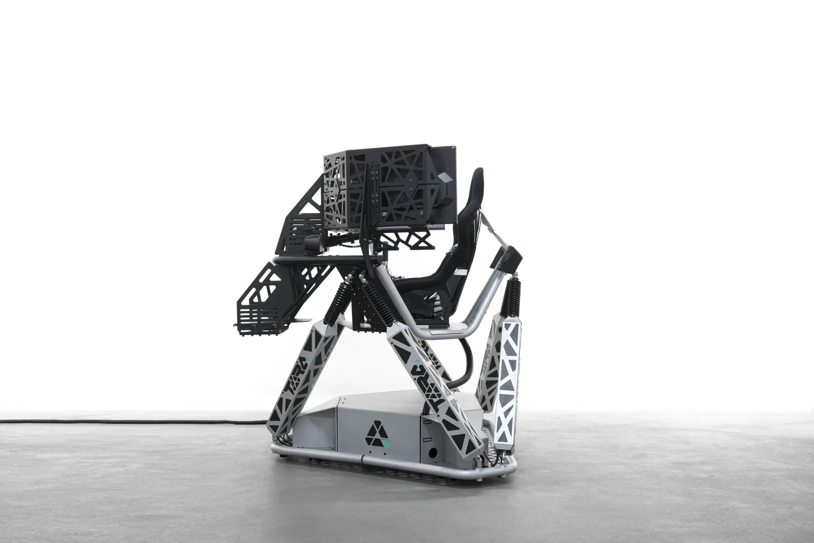 TORQ EVO 2 - 6DOF Stewart motion simulator, studio side view